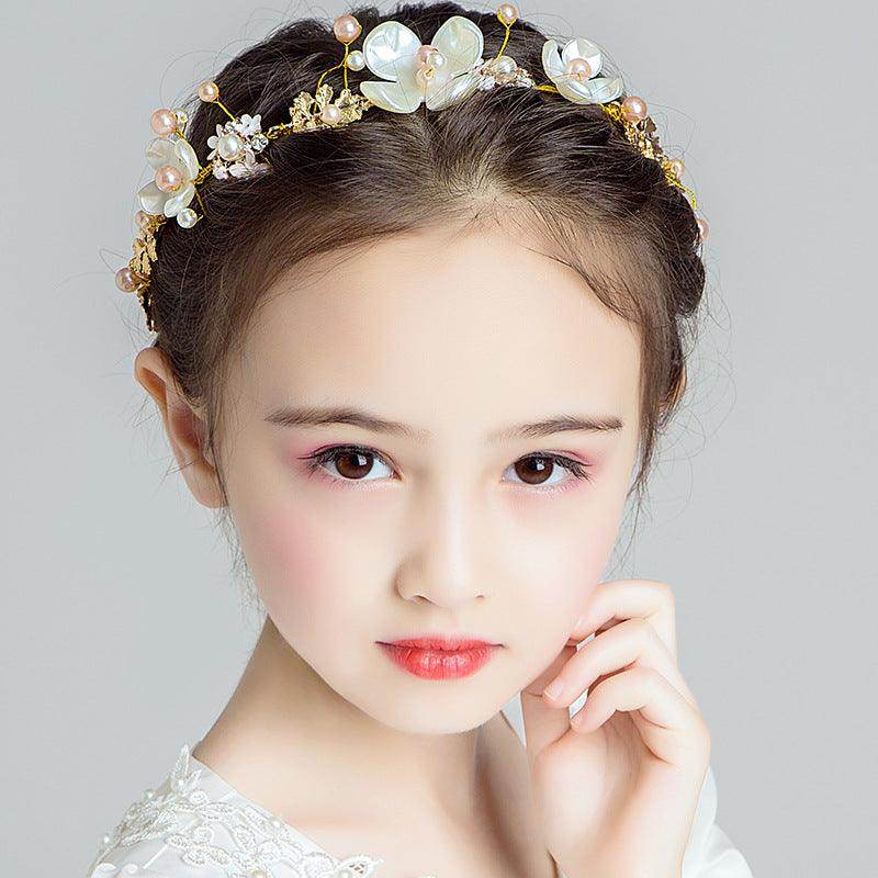 Wedding Hair Accessories for Kids, Flower Girl Hair Accessory, Princess Headpiece Flower Girl Headpiece Accessories for Birthday Party 636703894365 - COCOMELODY